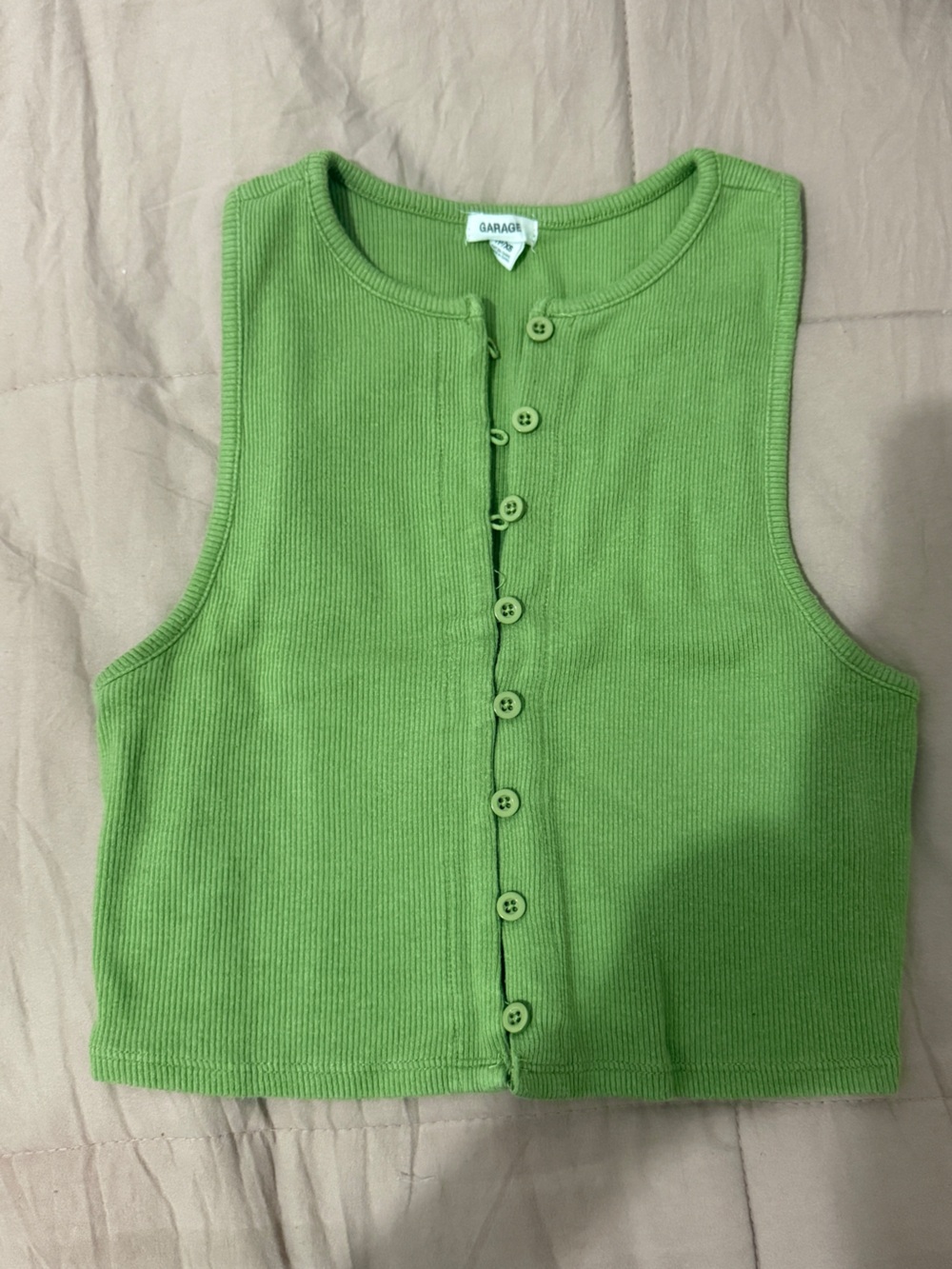 Garage crop top